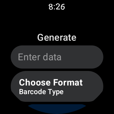 Generating a barcode on Wear OS